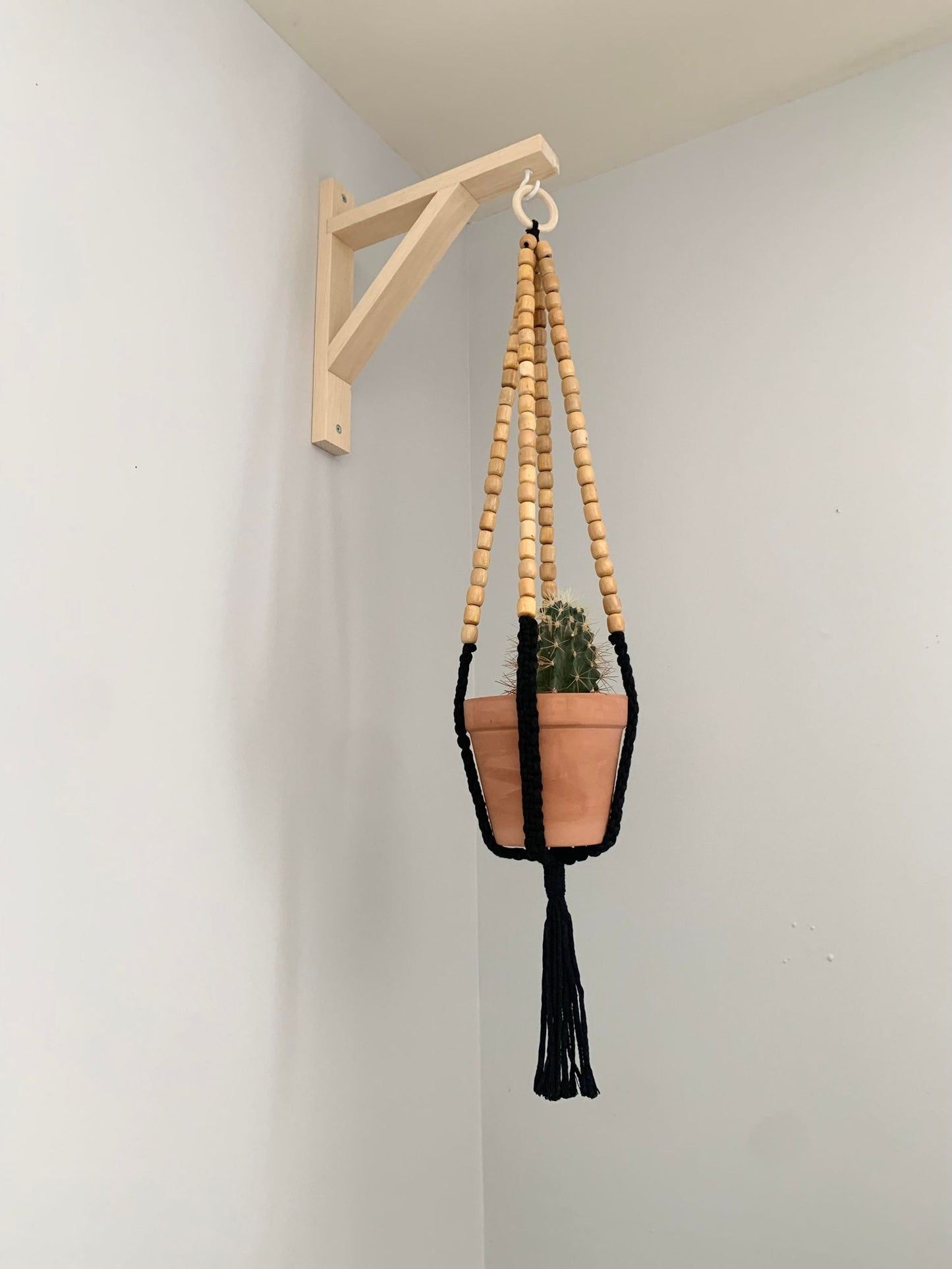 MALVA - jardinière suspendue - noir