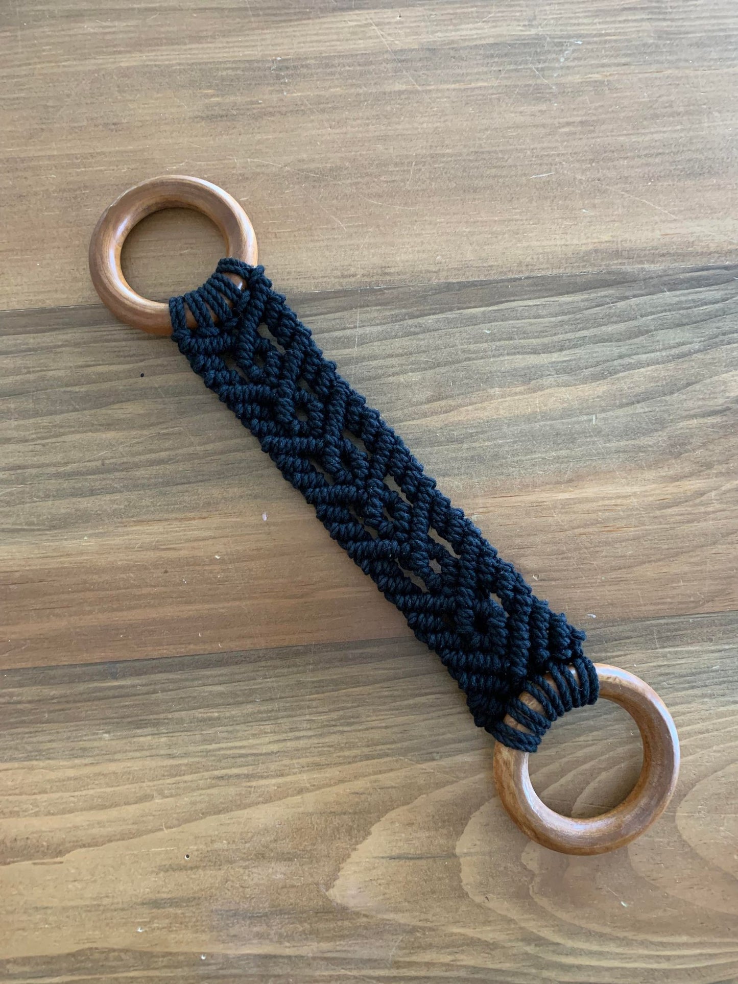 Sangle pour linge à vaisselle en macramé