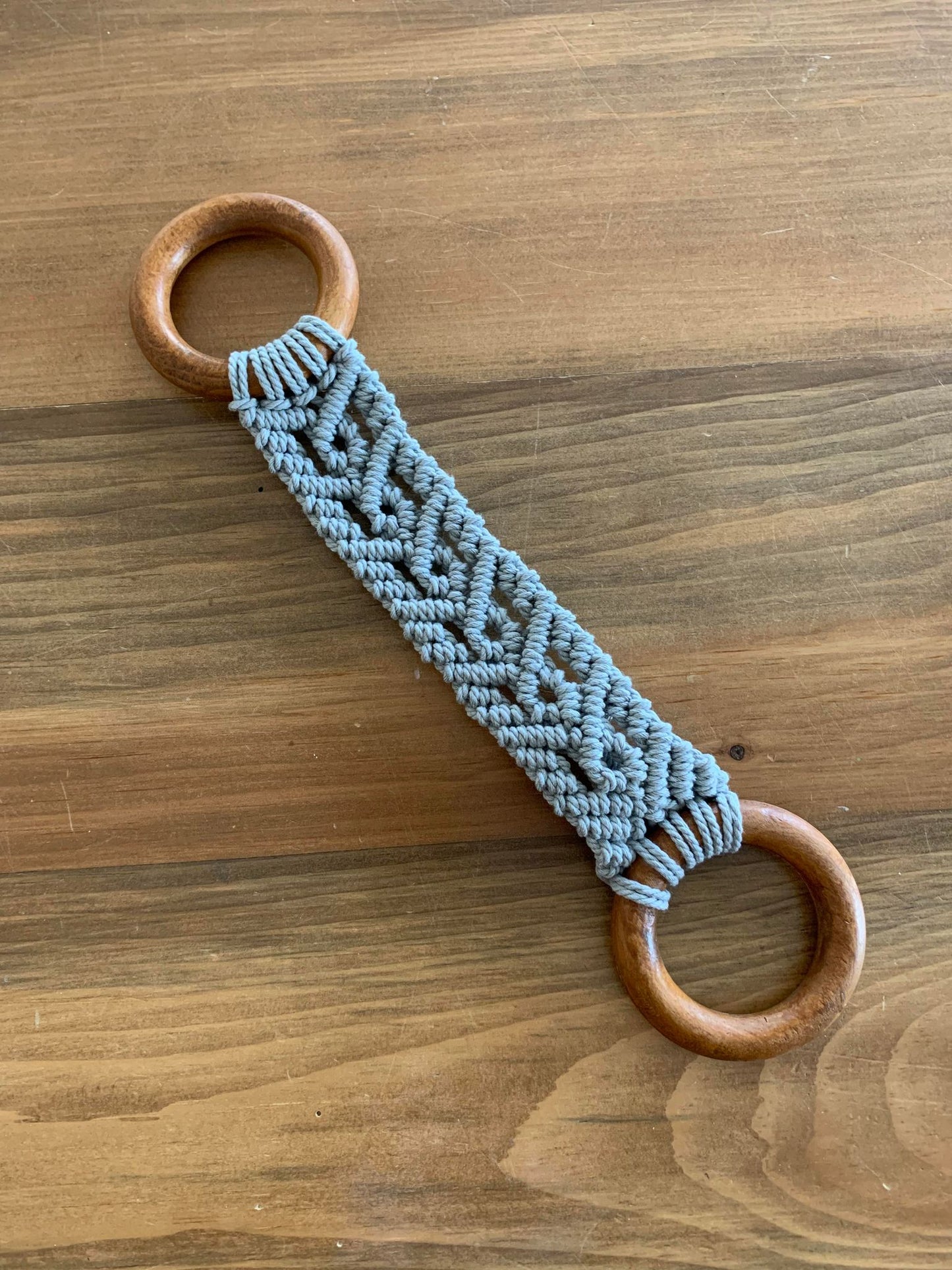 Sangle pour linge à vaisselle en macramé