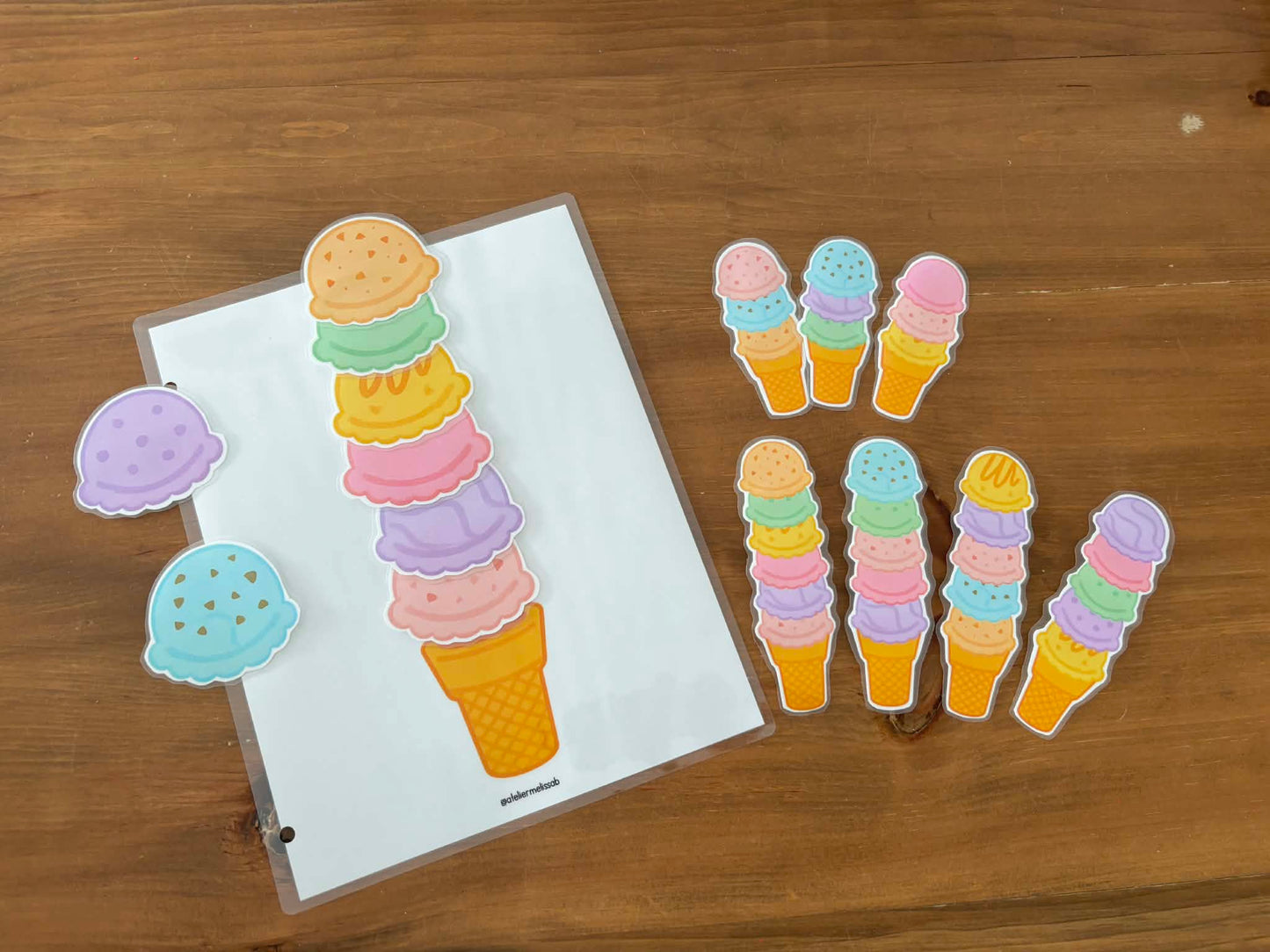 I25 - Fais-moi un cornet de crème glacé