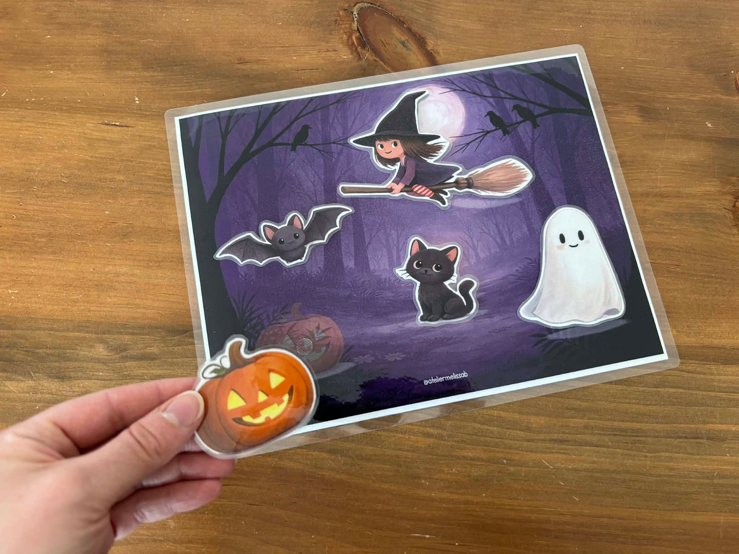 I108 - Puzzle 5 morceaux - Halloween