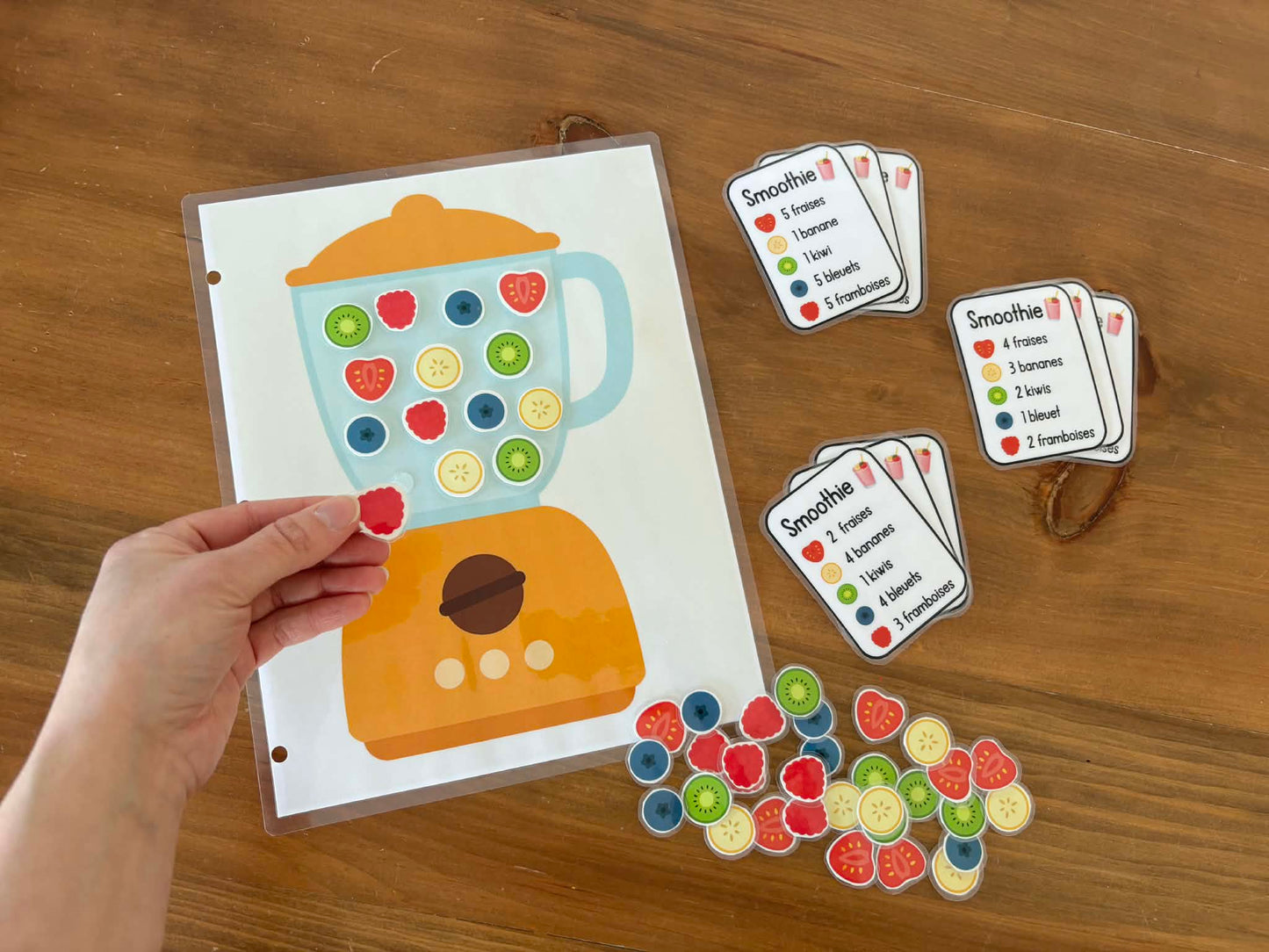 I33 - activité interactive - prépare-moi un smoothie