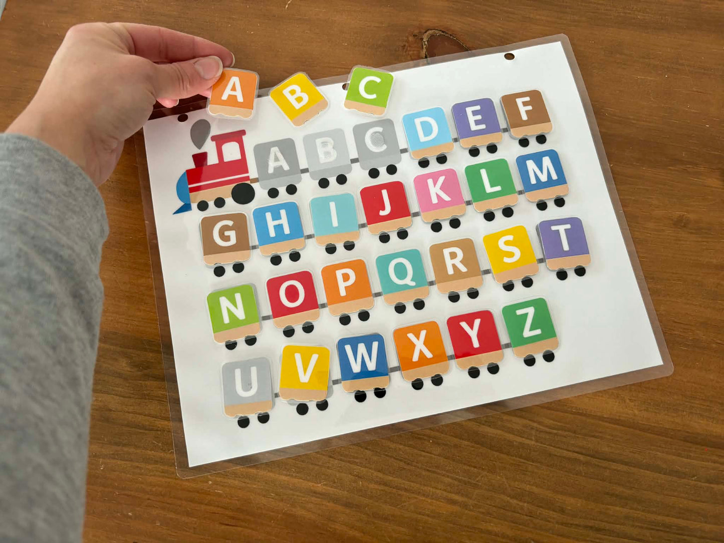 I18 - Je connais mon alphabet - Train