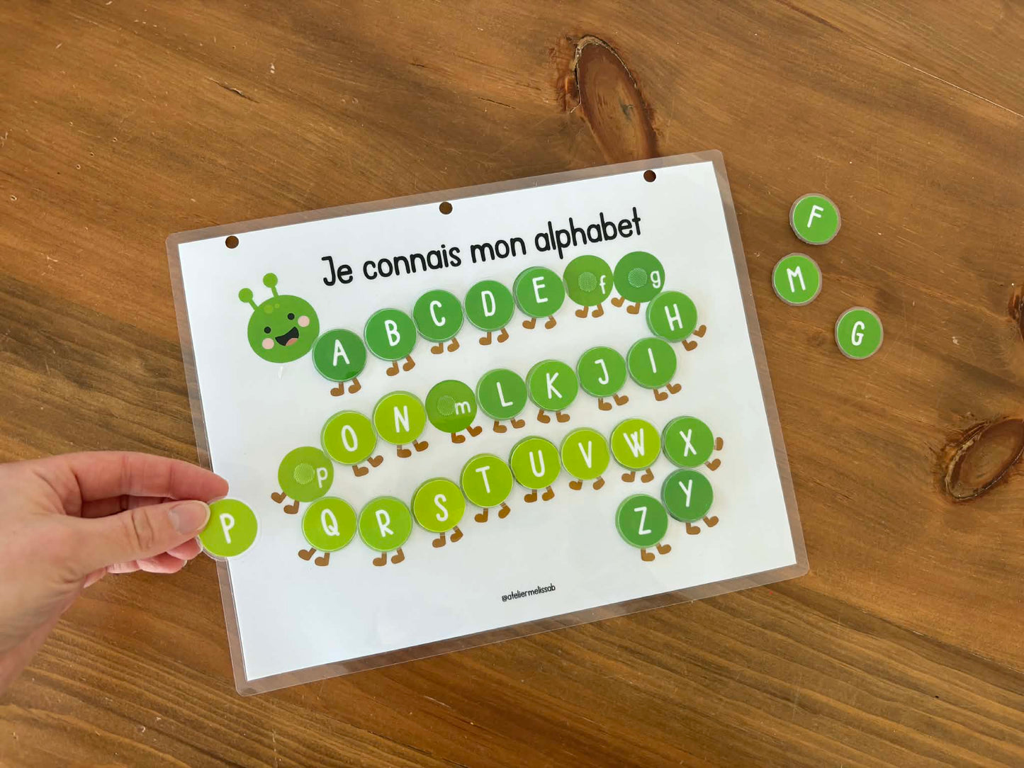 I35 - Je connais mon alphabet - Mille pattes