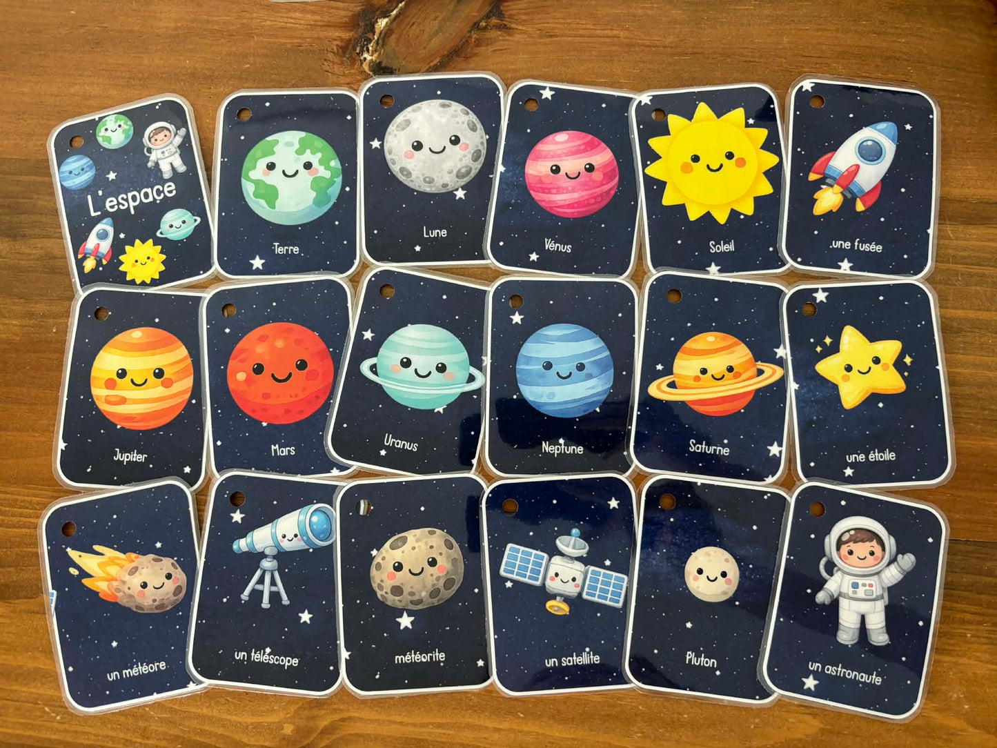 C9 - Cartes imagier d'apprentissage - L'espace