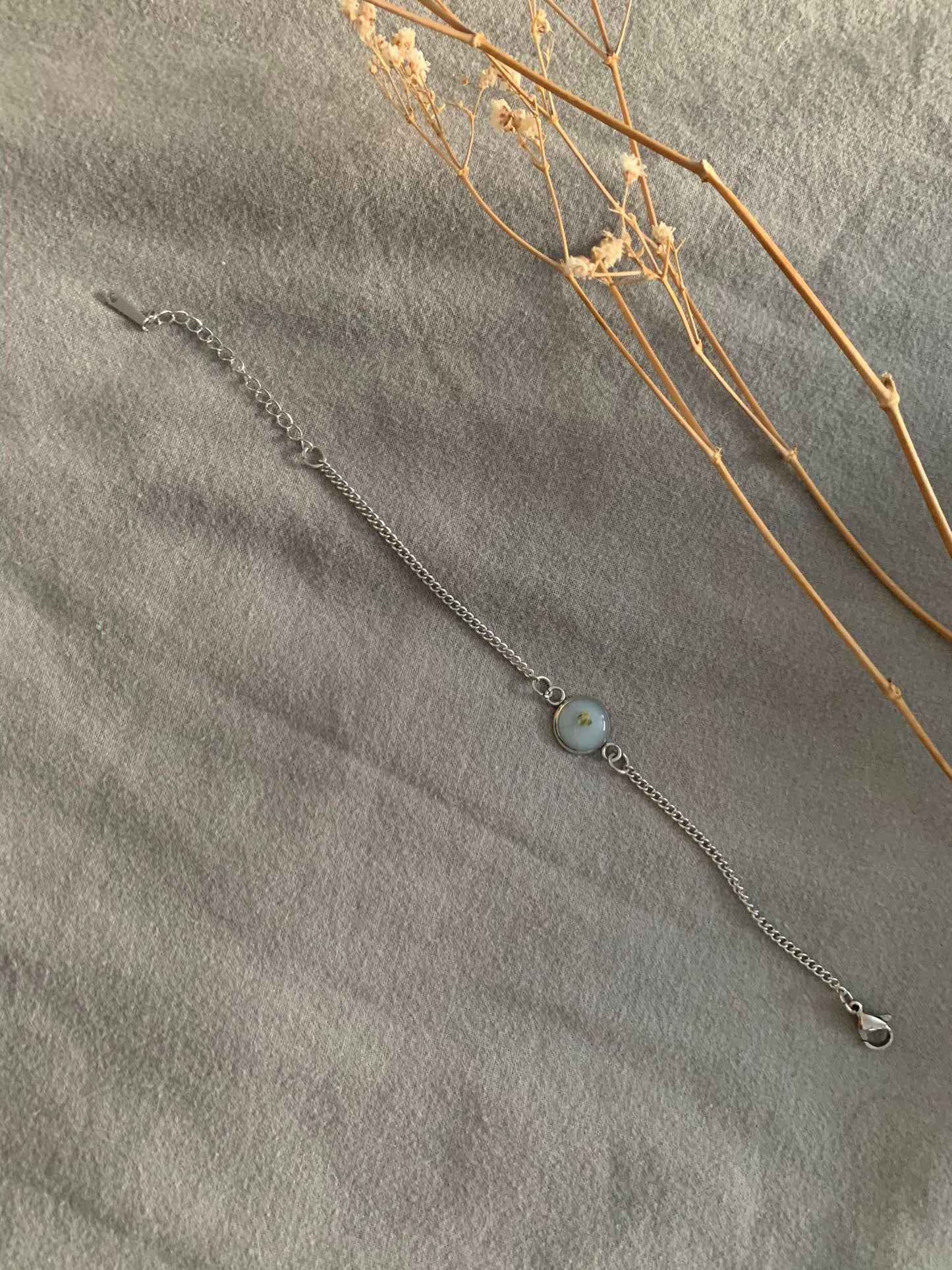 bijoux fleurs séchée