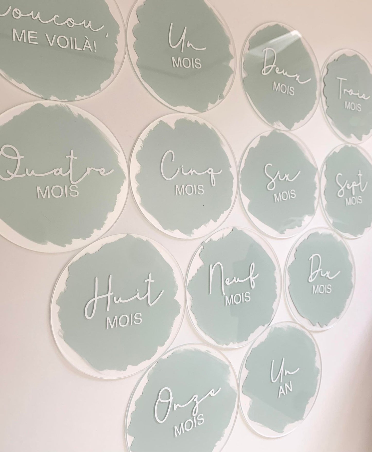 Ensemble pastilles mois de naissance