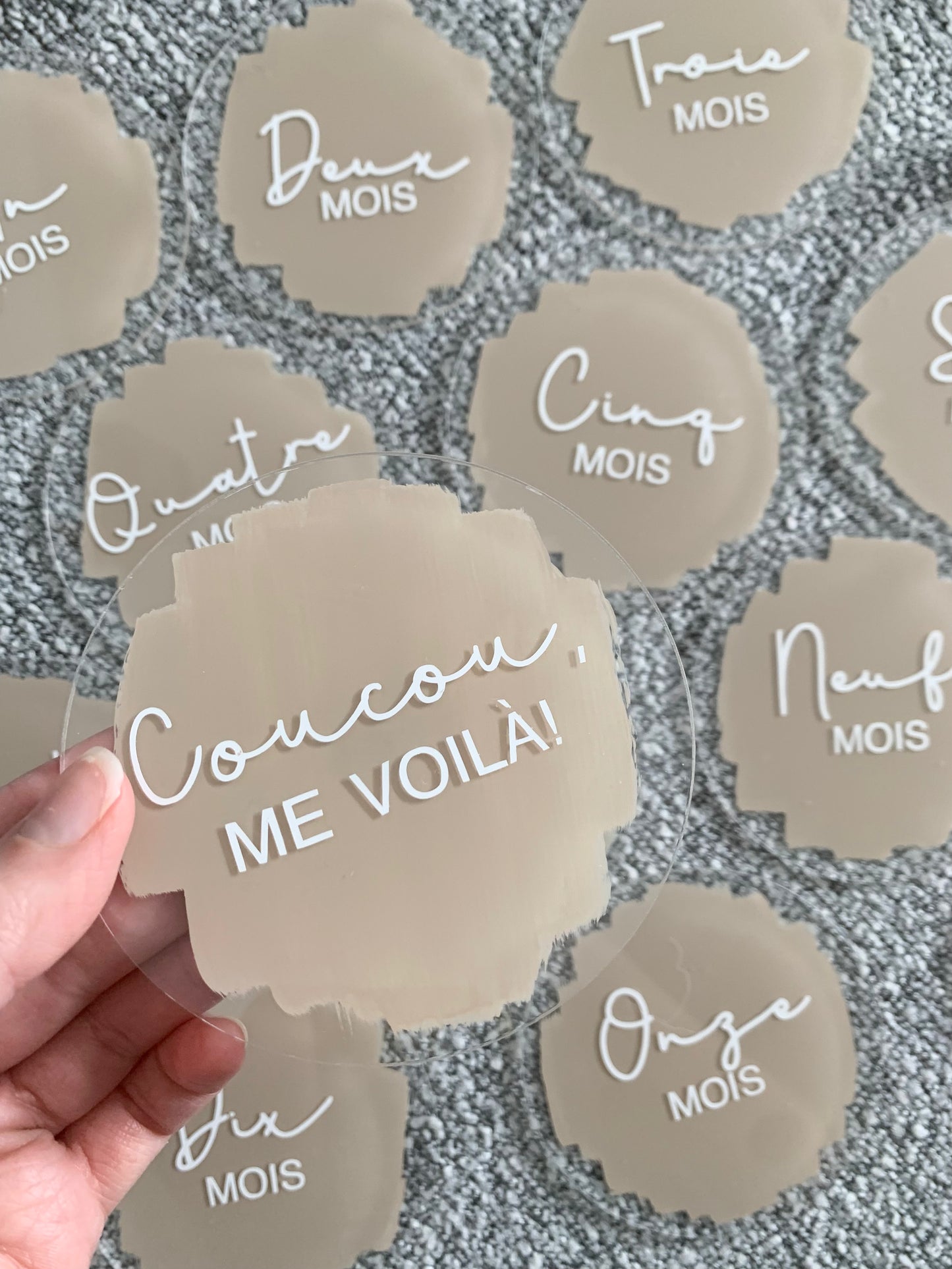 Ensemble pastilles mois de naissance