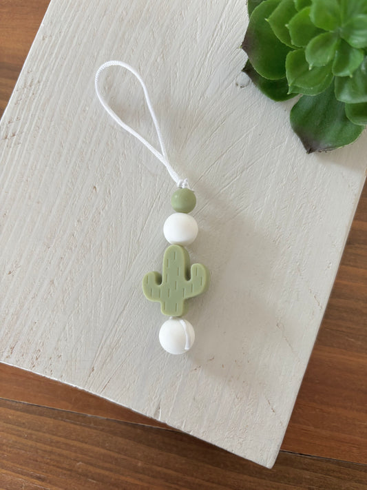 Ami-zip - Cactus vert sauge et blanc