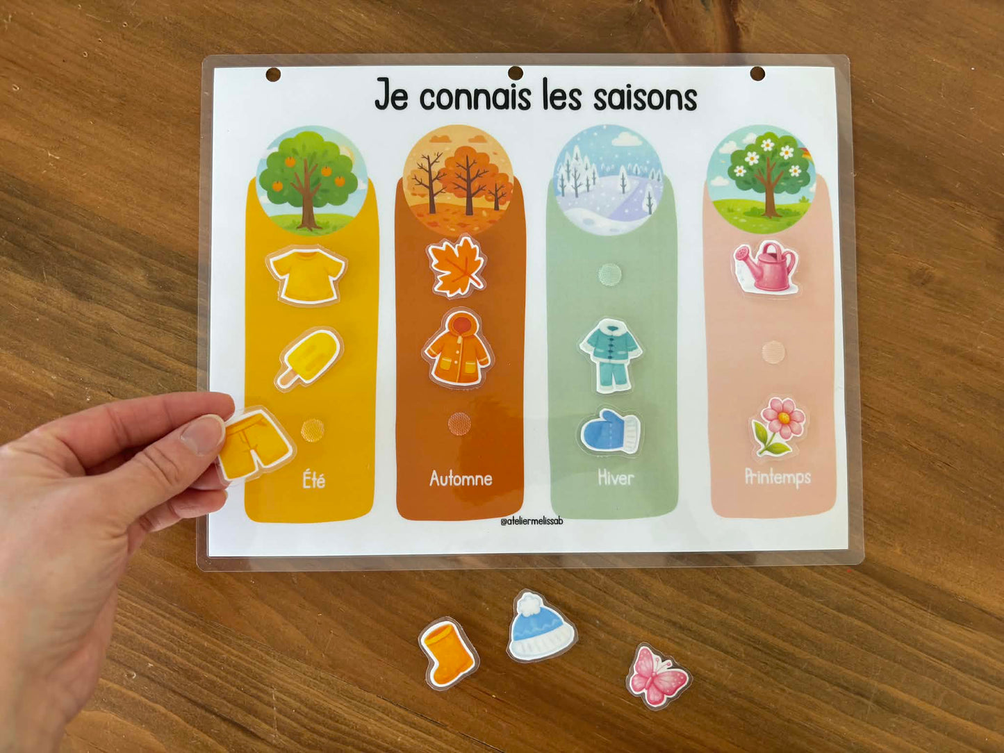 I39 - Activité éducative - Je connais les saisons