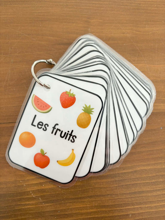 C5 - Cartes imagier d'apprentissage - Les fruits