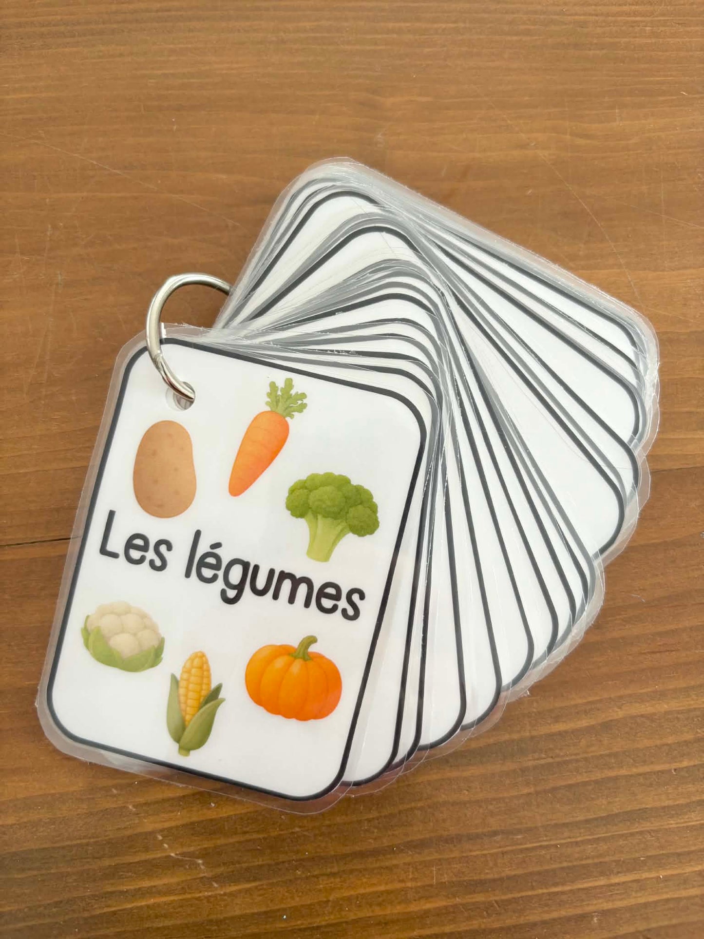C4 - Cartes imagier d'apprentissage - Les légumes
