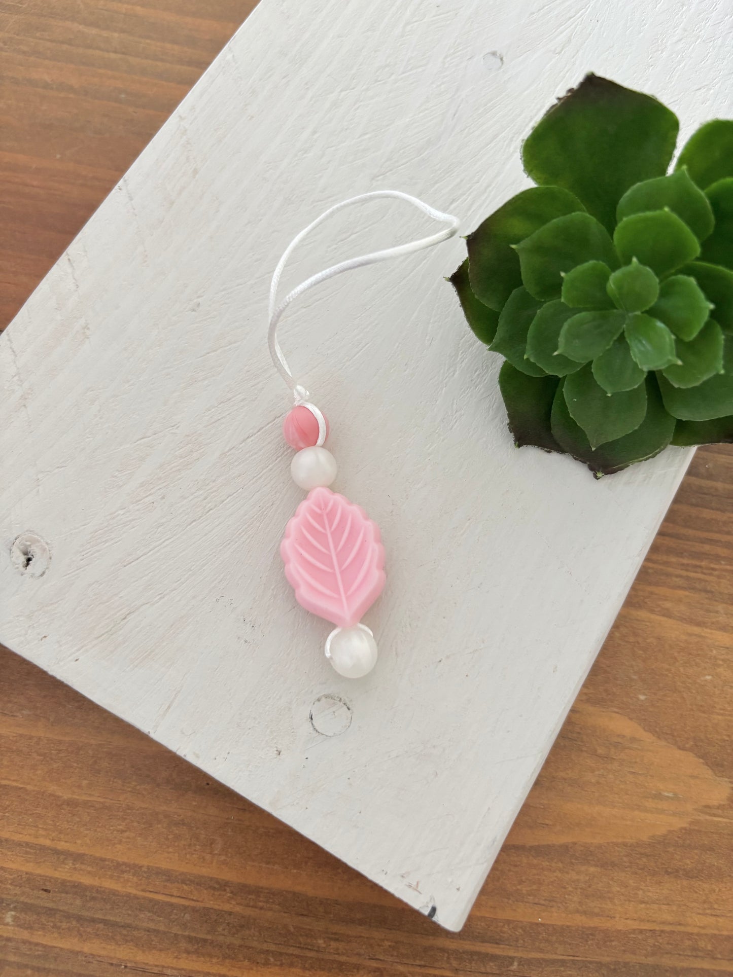 Ami-zip - Feuille rose