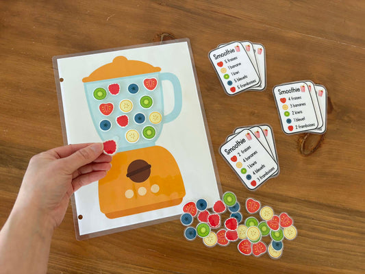 I33 - activité interactive - prépare-moi un smoothie