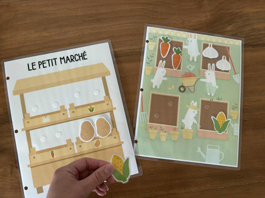 I1 - Mon petit marché - Association légumes