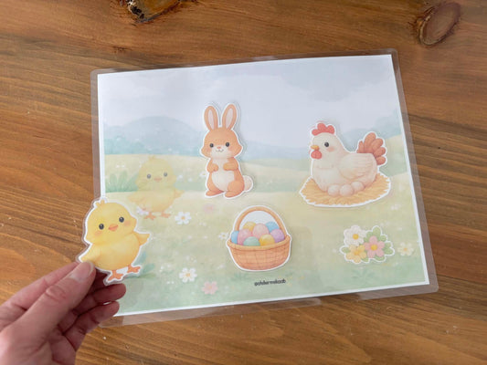 I103 - Puzzle 5 morceaux - Pâques