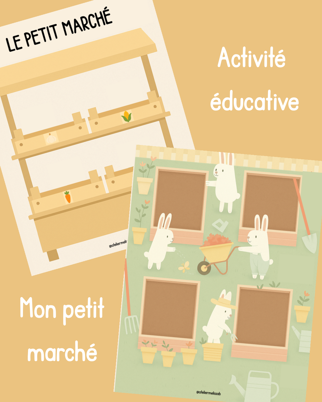 I1 - Mon petit marché - Association légumes