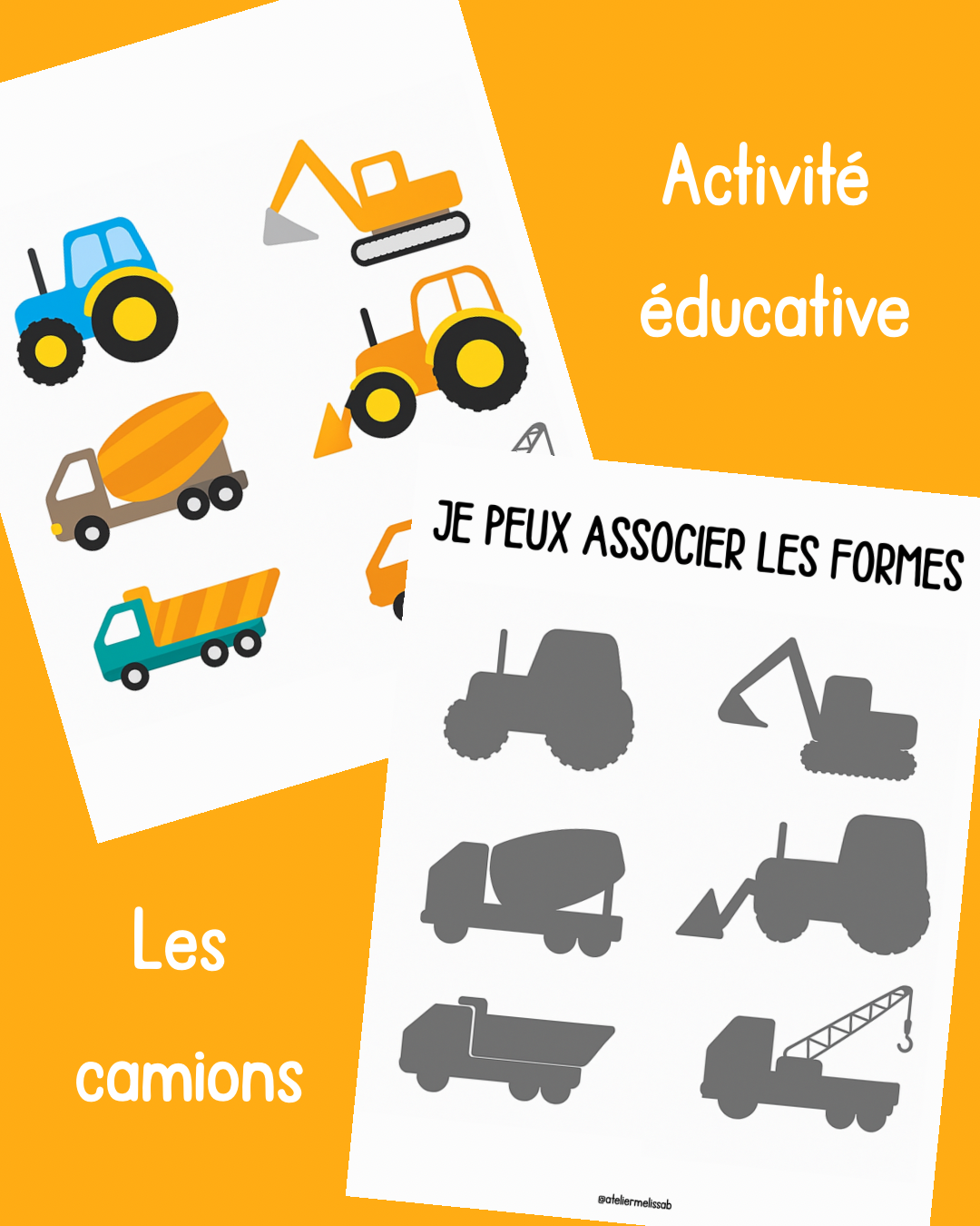 I3 -  Les camions - Association formes