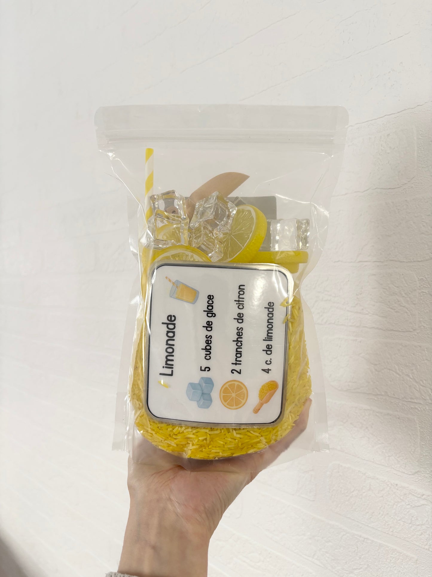 Mélange sensoriel - Limonade