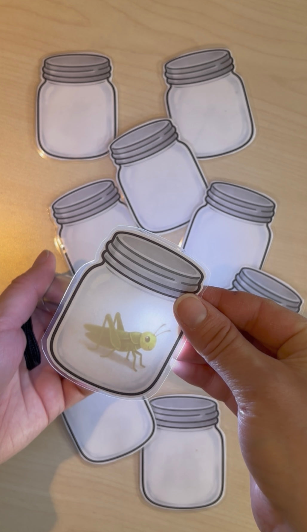 I101- Activité éducative - Les bocaux mystères