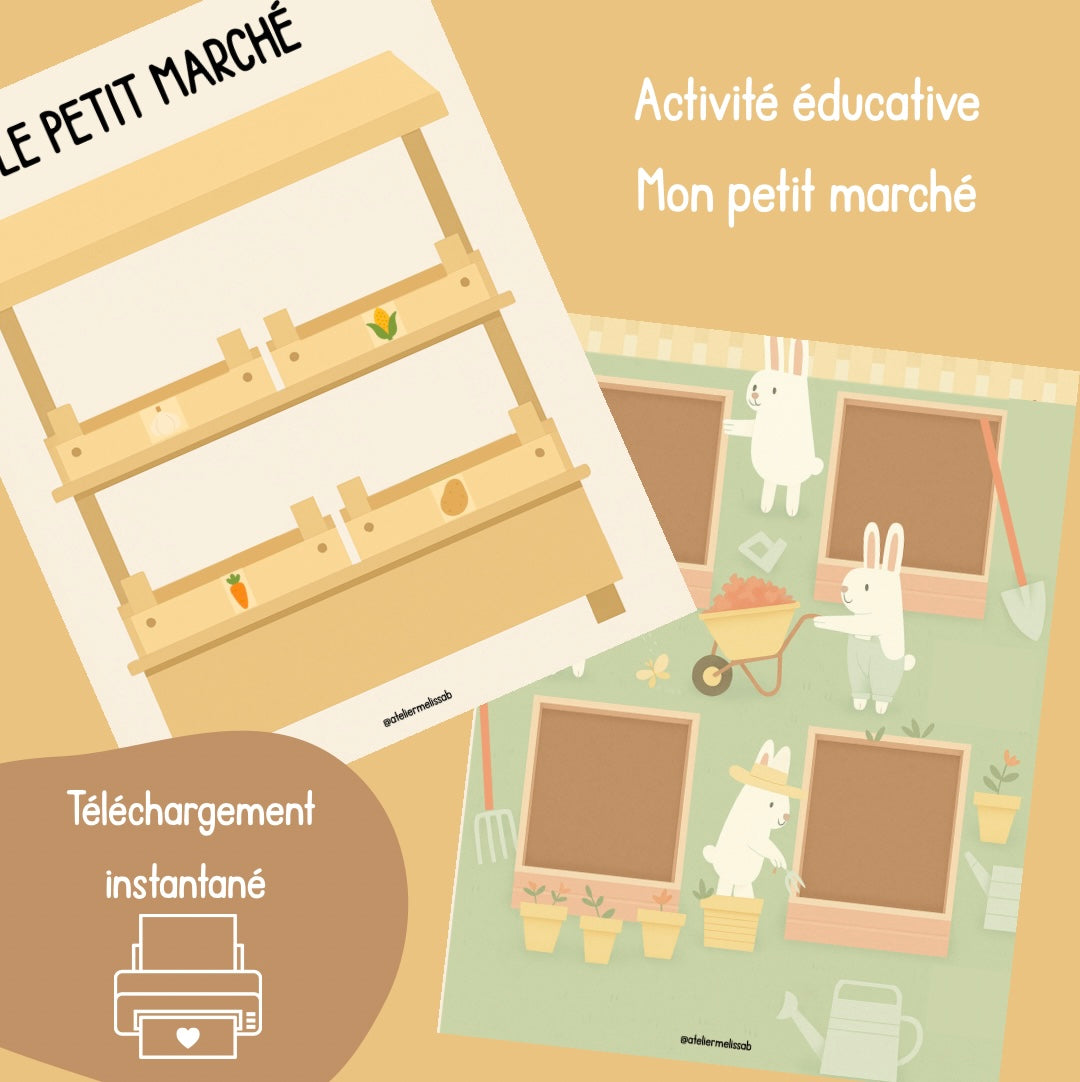 I1 - Mon petit marché - Association légumes