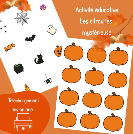 A13 - Activité éducative - Citrouilles mystères