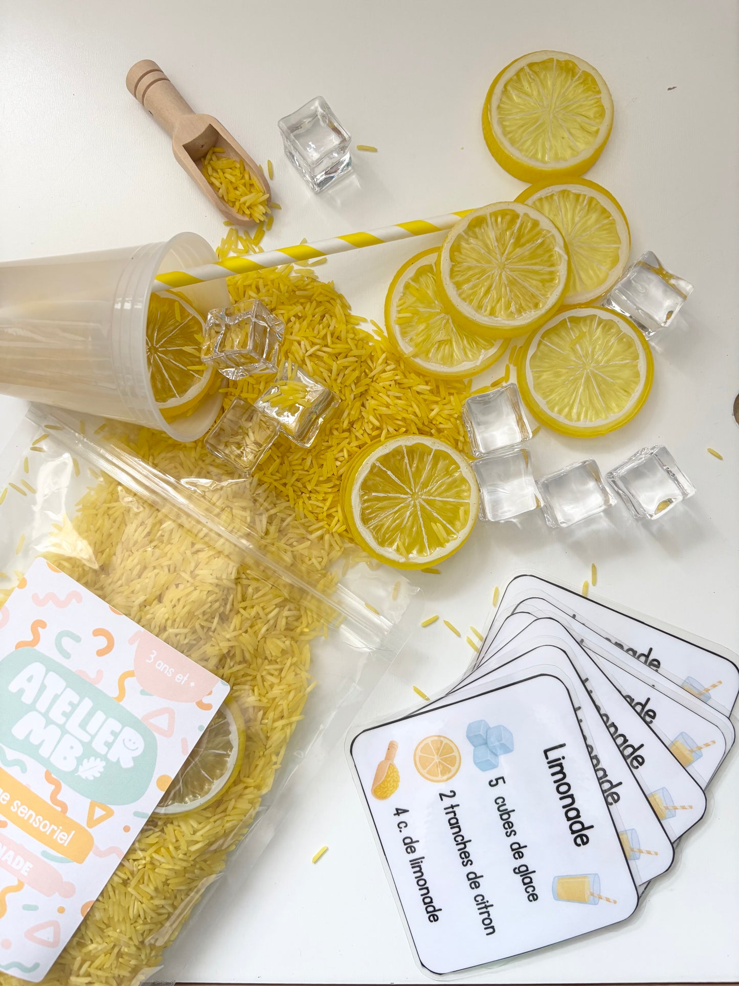 Mélange sensoriel - Limonade