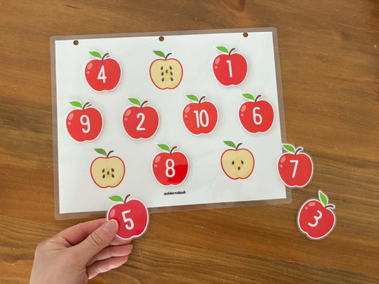 I52 - association des nombres - Les pépins de pommes