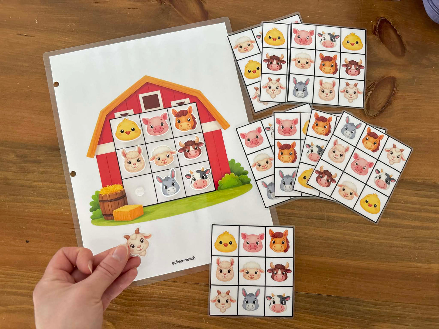 I97 - Activité éducative d'association - La ferme et ses animaux