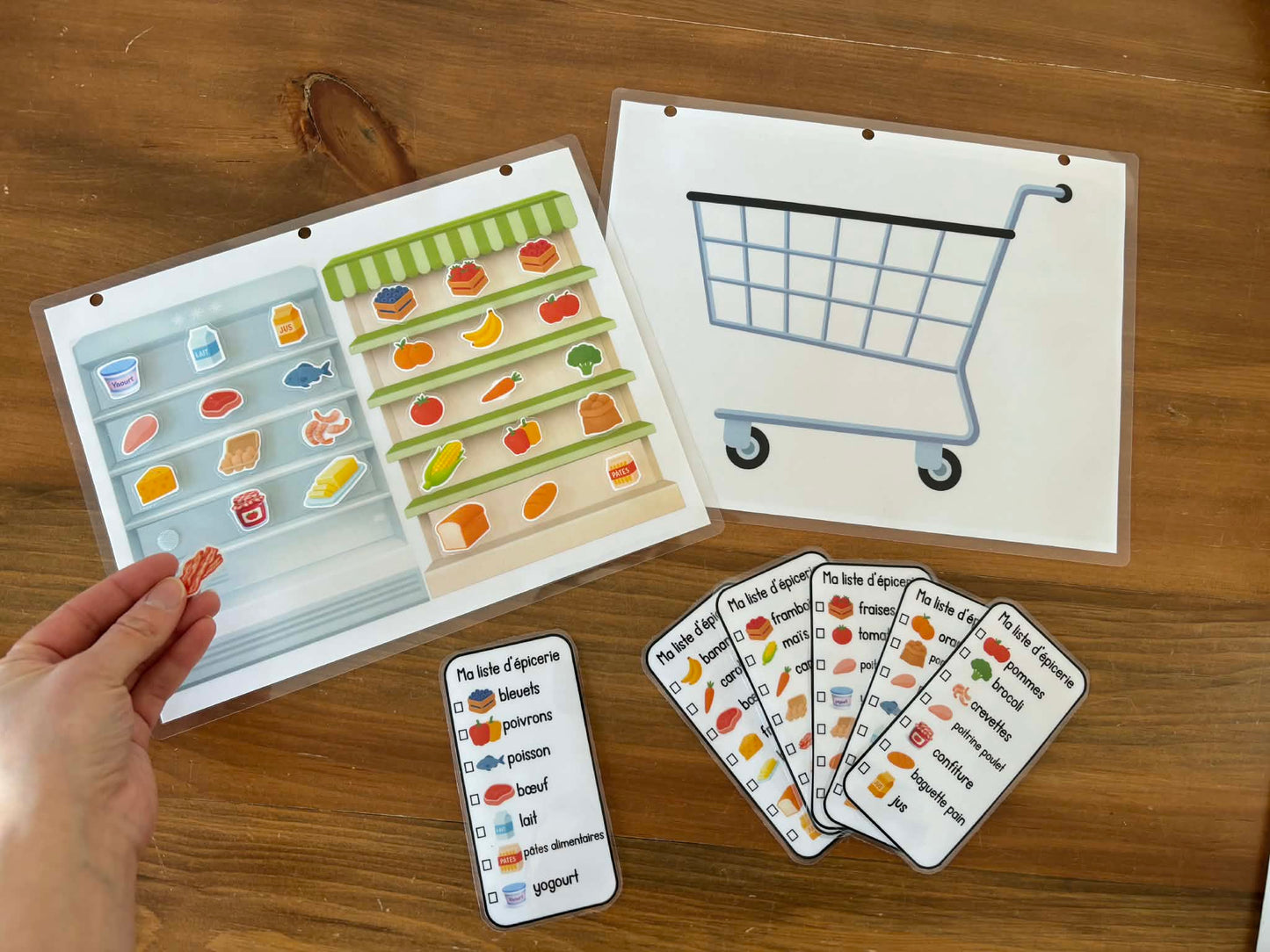 I31 - activité interactive - mon panier d'épicerie