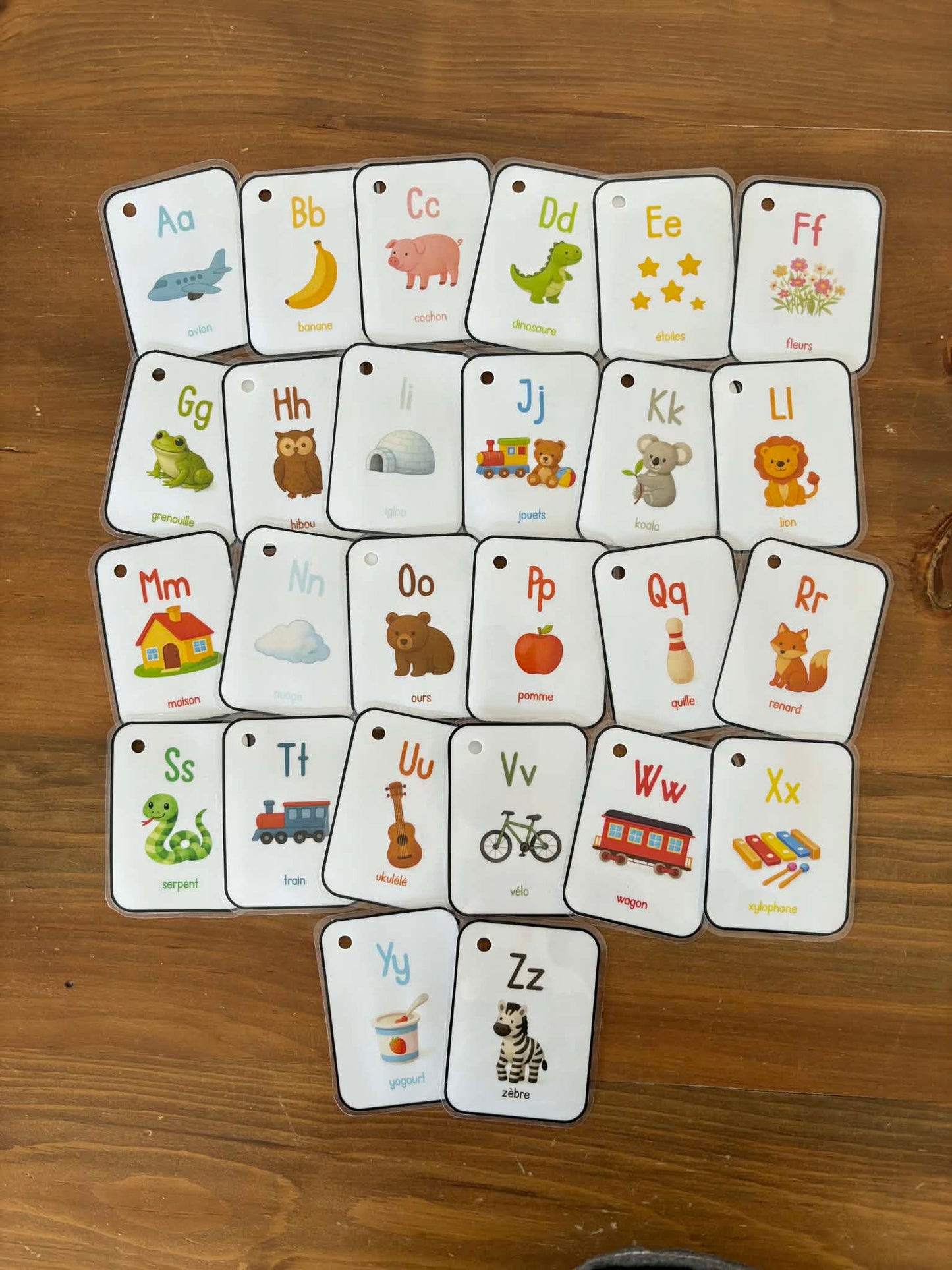 C5 - Cartes imagier d'apprentissage - L'alphabet