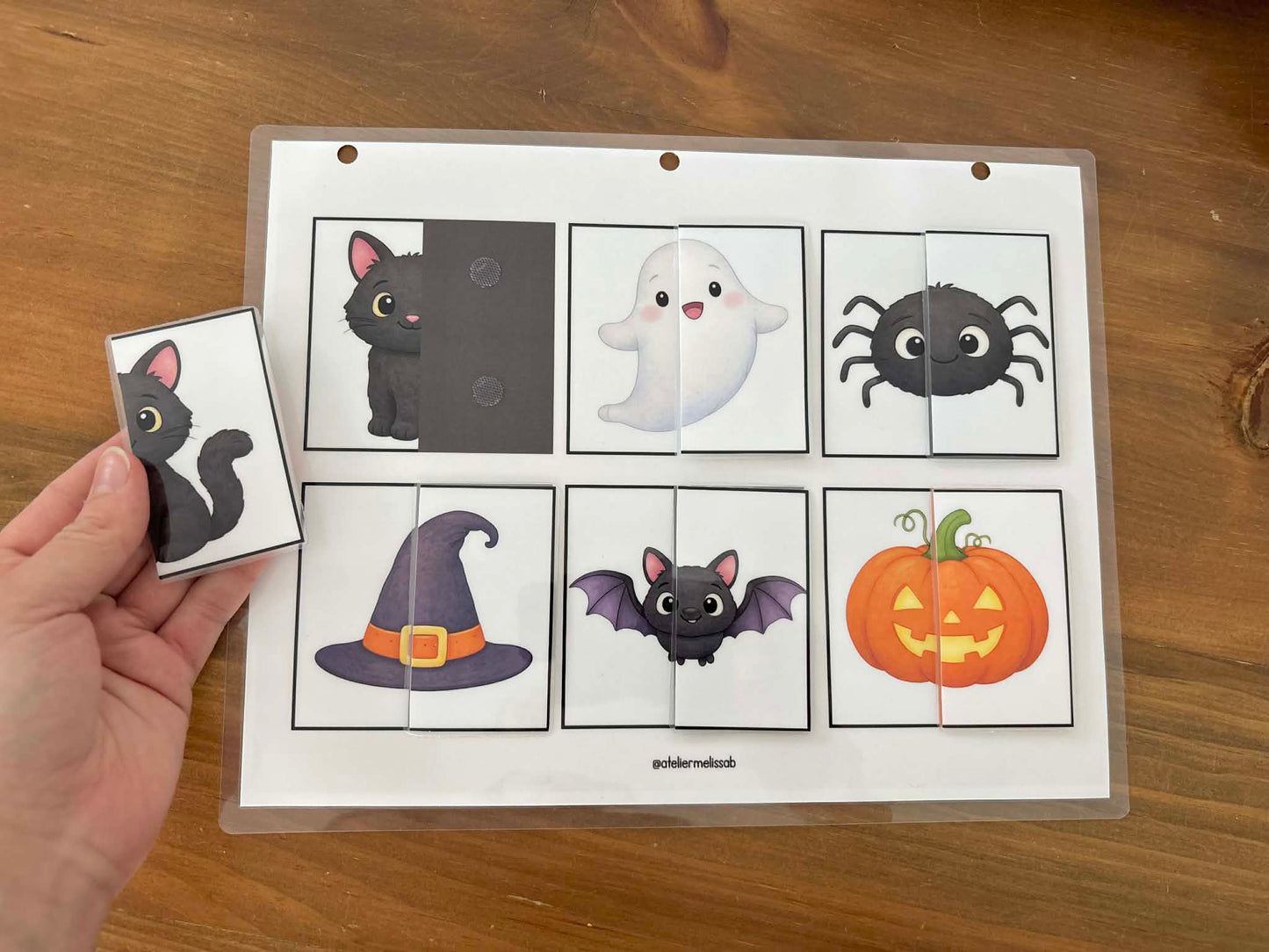 I92 - Puzzle 2 morceaux - L'Halloween